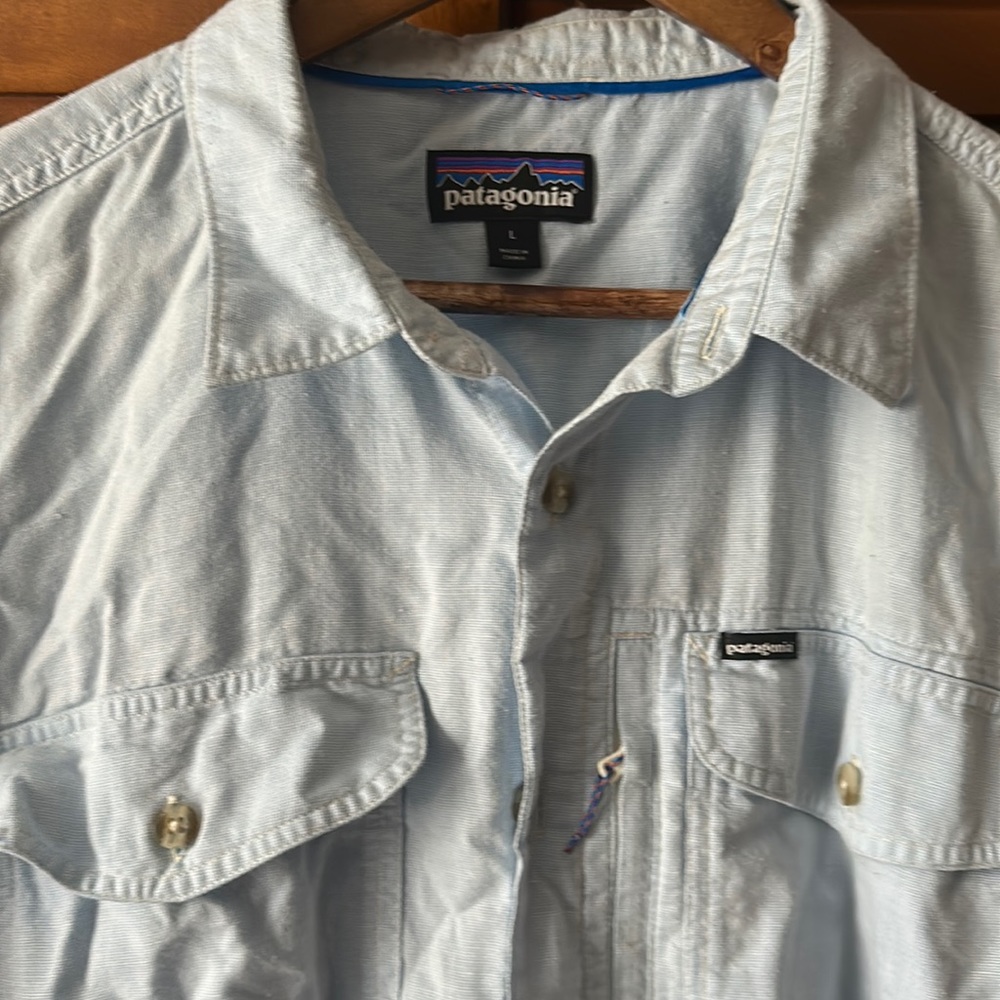 Mens Patagonia fishing shirt